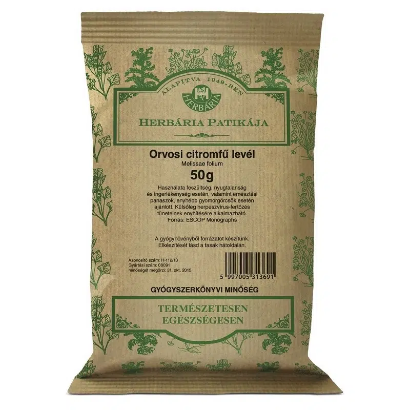 Herbária citromfű levél tea - 50g 1 Herbária citromfű levél tea - 50g