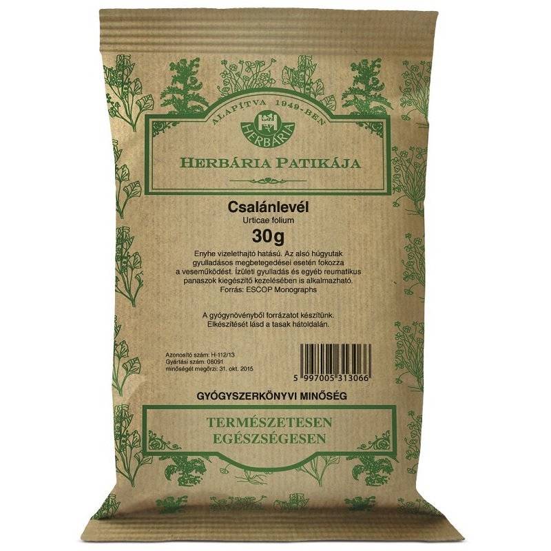 Herbária csalánlevél tea - 30g 1 Herbária csalánlevél tea - 30g