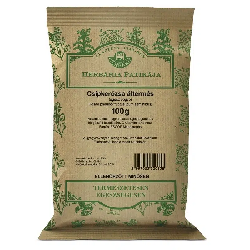 Herbária csipkebogyó áltermés (egész) tea - 100g 1 Herbária csipkebogyó áltermés (egész) tea - 100g