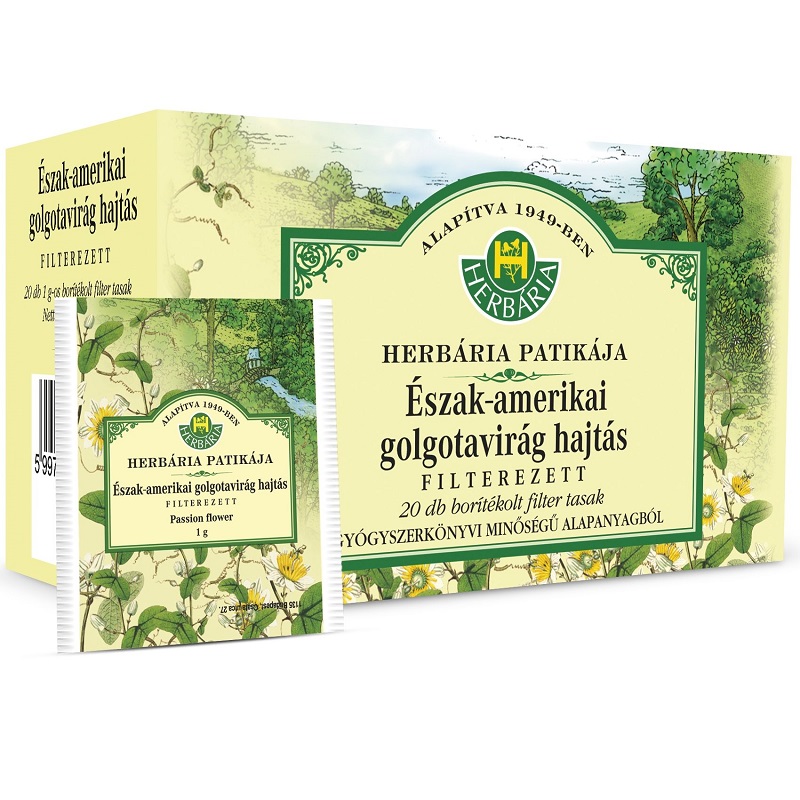 Herbária golgota virág hajtásvég tea - 20 filter 1 Herbária golgota virág hajtásvég tea - 20 filter