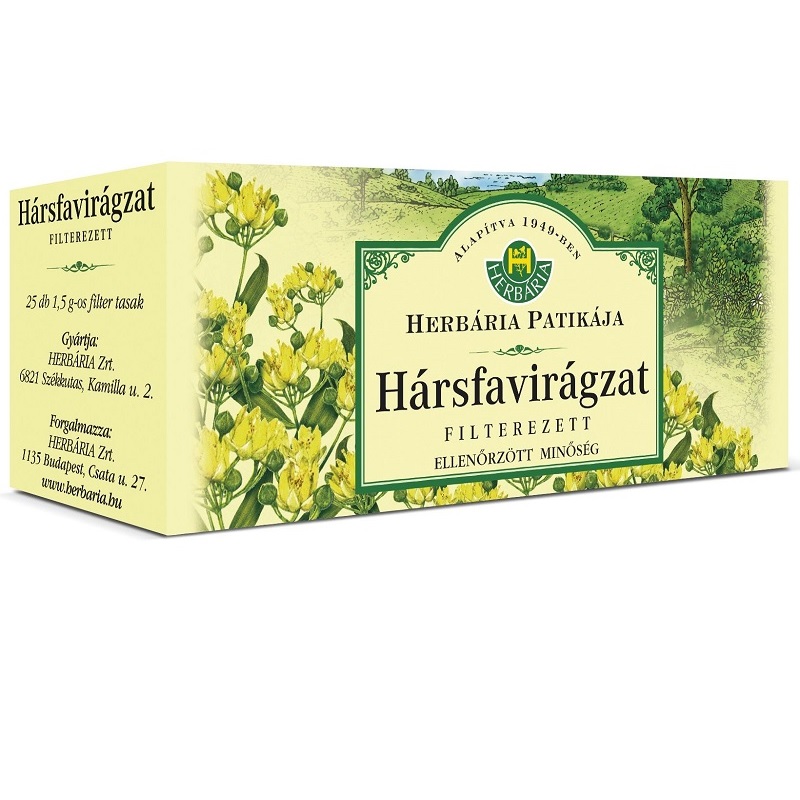 Herbária hársfavirág tea - 25x1,5g filter/doboz 1 Herbária hársfavirág tea - 25x1,5g filter