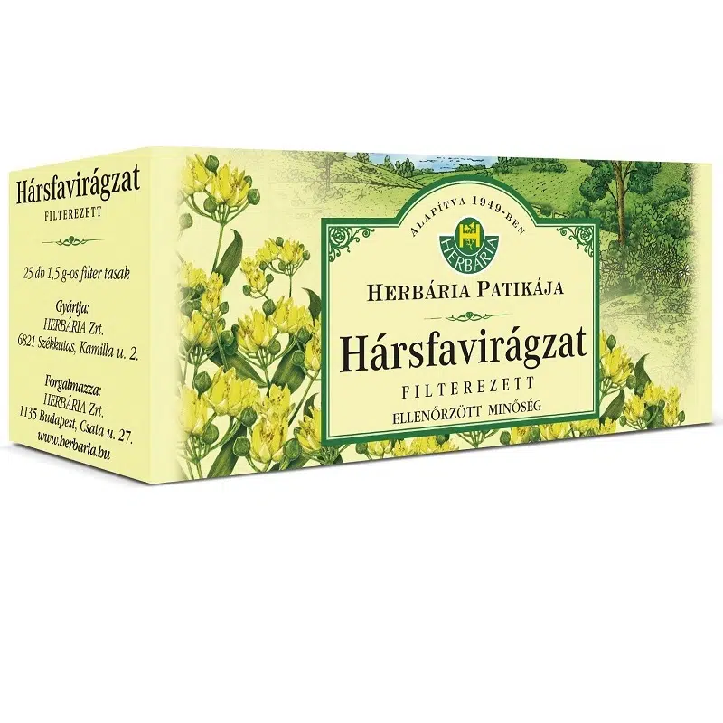 Herbária hársfavirág tea - 25x1,5g filter/doboz 1 Herbária hársfavirág tea - 25x1,5g filter