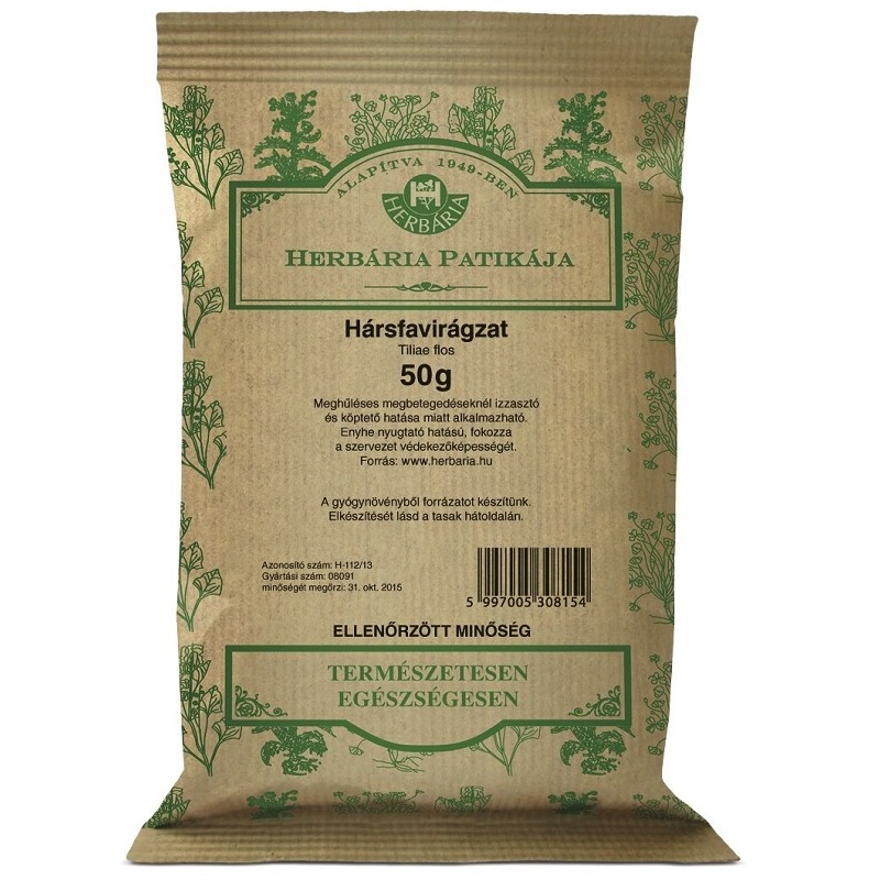 Herbária hársfavirág tea - 50g 1 Herbária hársfavirág tea - 50g