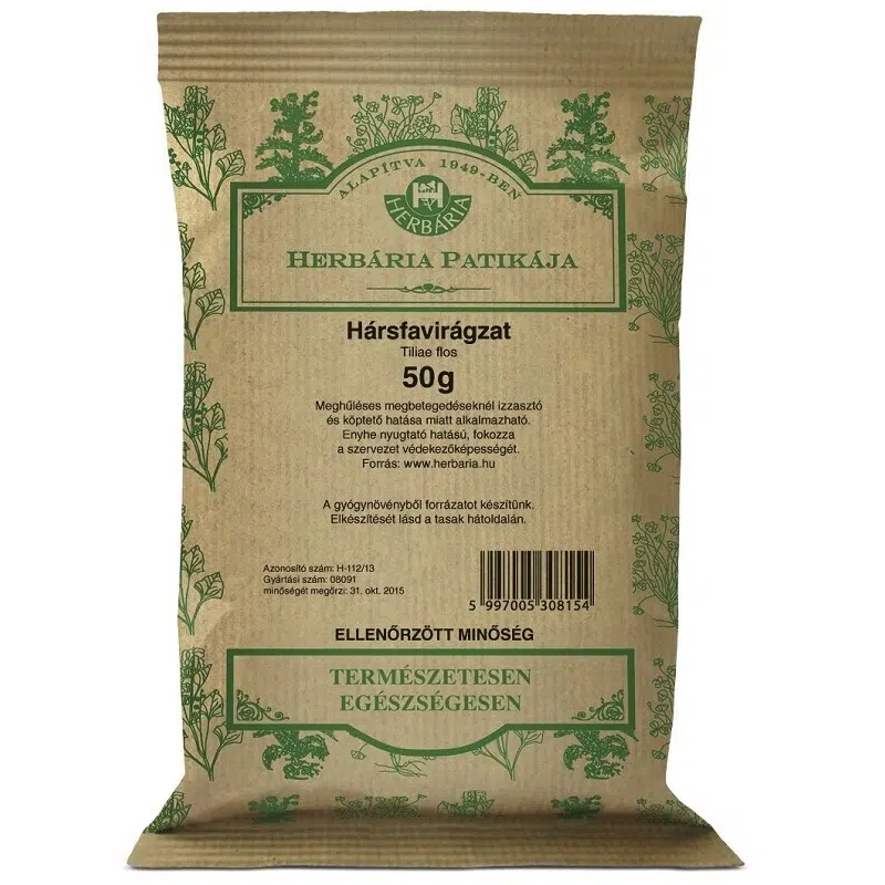 Herbária hársfavirág tea - 50g 1 Herbária hársfavirág tea - 50g