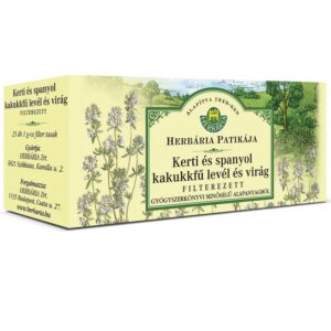 Herbária kerti kakukkfű tea - 25x1g filter