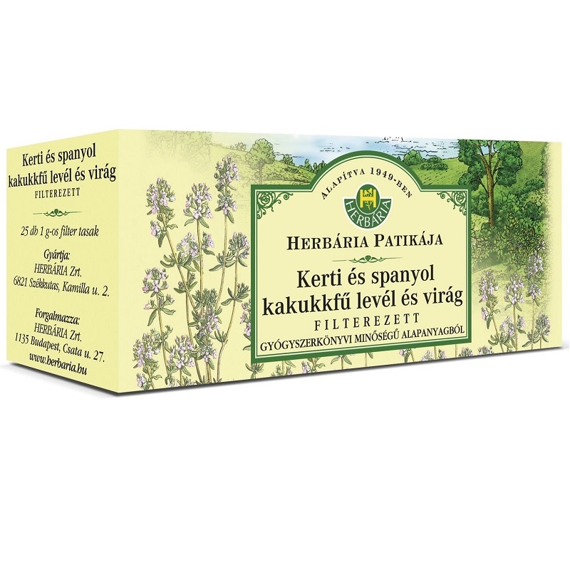 Herbária kerti kakukkfű tea - 25x1g filter/doboz 1 Herbária kerti kakukkfű tea - 25x1g filter