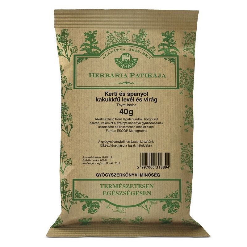 Herbária kerti kakukkfű tea - 40g 1 Herbária kerti kakukkfű tea - 40g