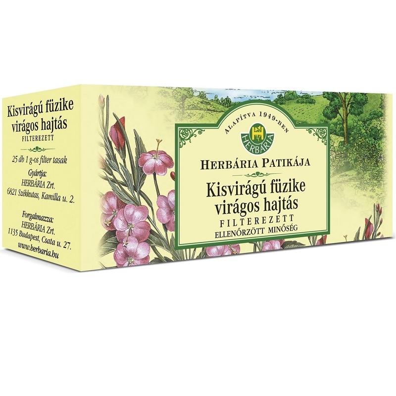Herbária kisvirágú füzike tea - 25x1g filter/doboz 1 Herbária kisvirágú füzike tea – 25x1g filter