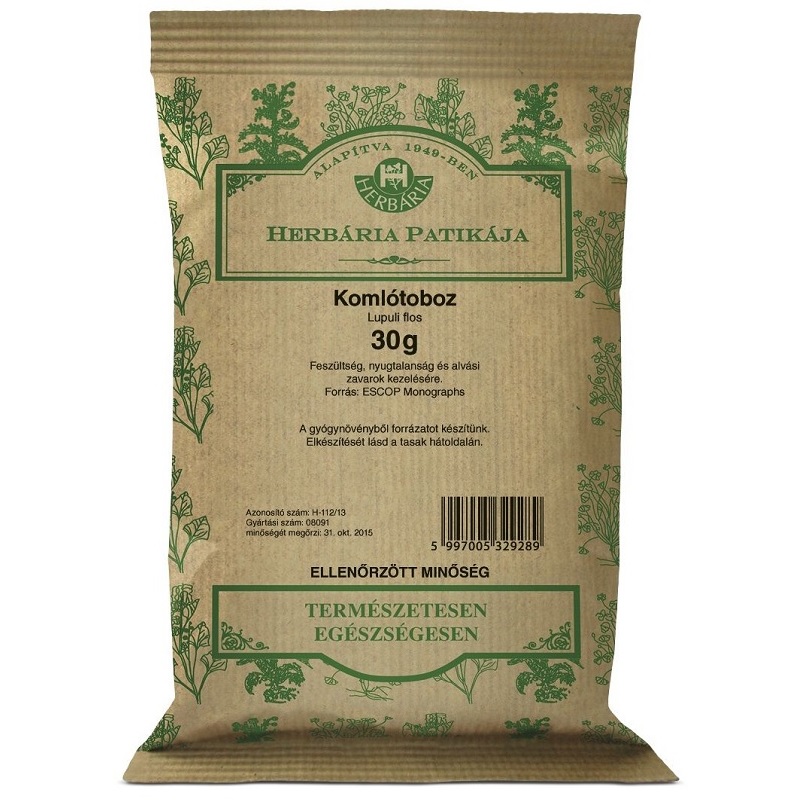 Herbária komlótoboz tea - 30g 1 Herbária komlótoboz tea - 30g