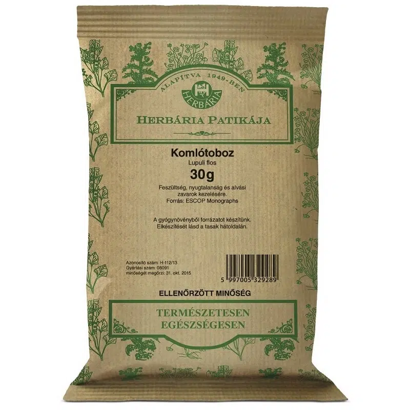 Herbária komlótoboz tea - 30g 1 Herbária komlótoboz tea - 30g