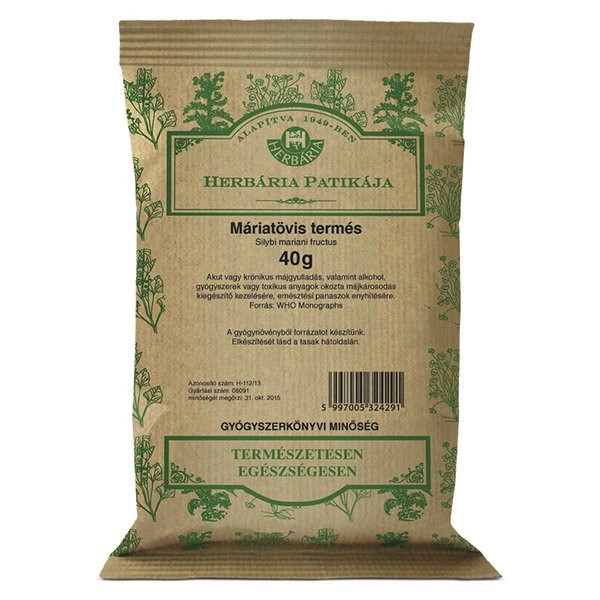 Herbária máriatövismag tea - 40g 1 Herbária máriatövismag tea - 40g