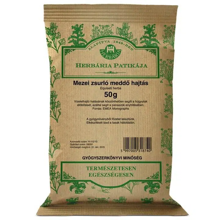 Herbária mezei zsúrlófű tea - 50g 1 Herbária mezei zsúrlófű tea - 50g