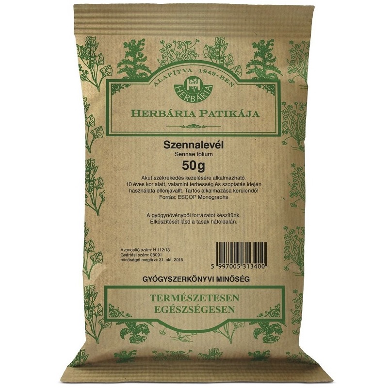 Herbária szennalevél tea - 50g 1 Herbária szennalevél tea - 50g