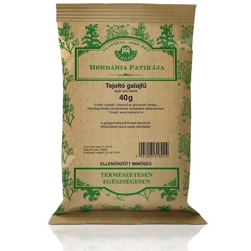 Herbária tejoltó galajfű szálas - 40g 1 Herbária tejoltó galajfű szálas - 40g