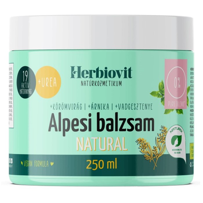 Herbiovit Alpesi balzsam natural - 250ml 1 Herbiovit Alpesi balzsam natural - 250ml