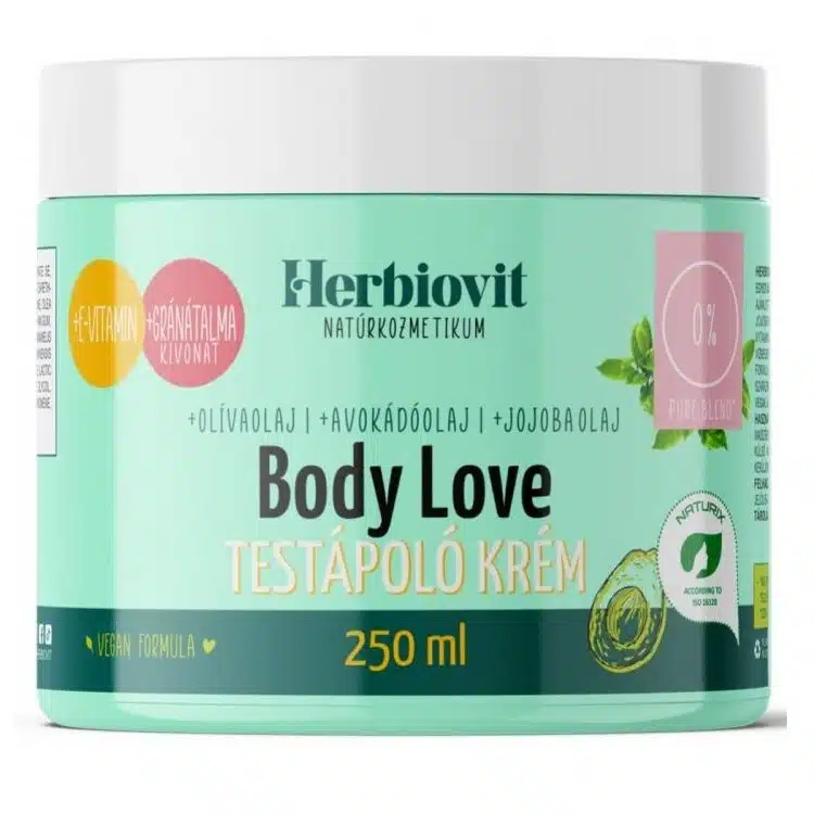 Herbiovit Body Love testápoló krém - 250ml 1 Herbiovit Body Love testápoló krém - 250ml