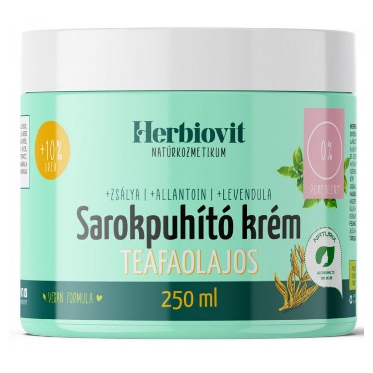 Herbiovit Sarokpuhító krém teafaolajos - 250ml 1 Herbiovit Sarokpuhító krém teafaolajos - 250ml