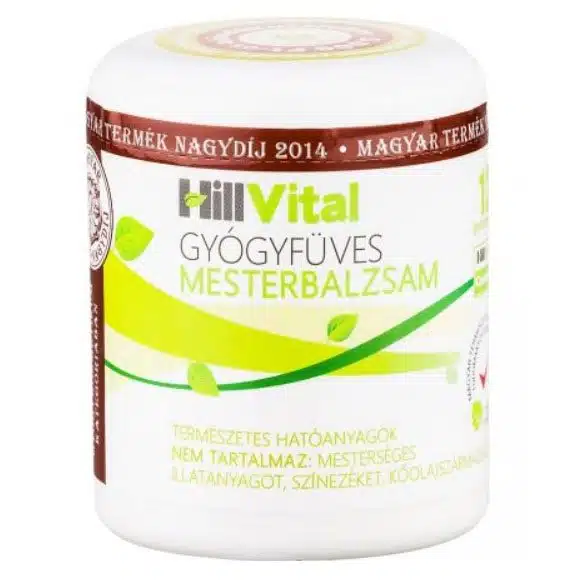 Hillvital gyógyfüves mesterbalzsam - 250ml 1 Hillvital gyógyfüves mesterbalzsam – 250ml