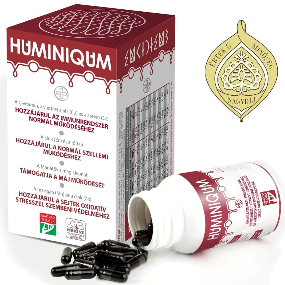Huminiqum huminsav alapú kapszula - 120db 1 Huminiqum huminsav alapú kapszula - 120db