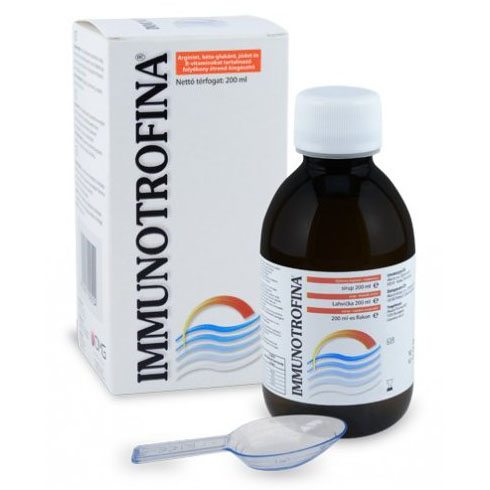 Immunotrofina étrend-kiegészítő szirup - 200ml 1 Immunotrofina Immunerősítő szirup – 200ml