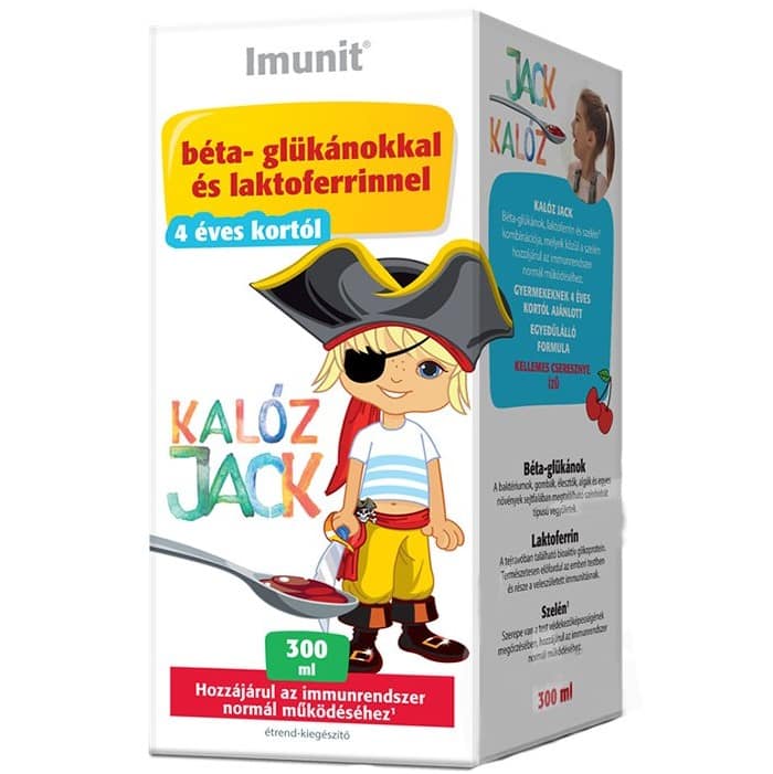 Imunit Kalóz Jack szirup - 300ml 1 Imunit Kalóz Jack szirup - 300ml