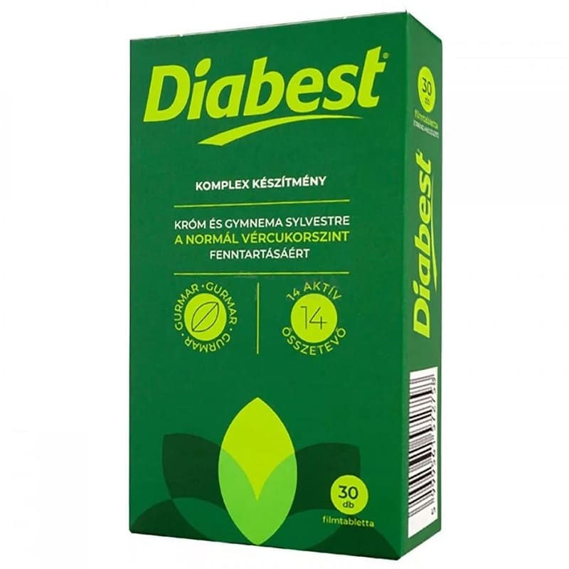 InnoPharm Diabest komplex tabletta - 30db 1 InnoPharm Diabest komplex tabletta - 30db