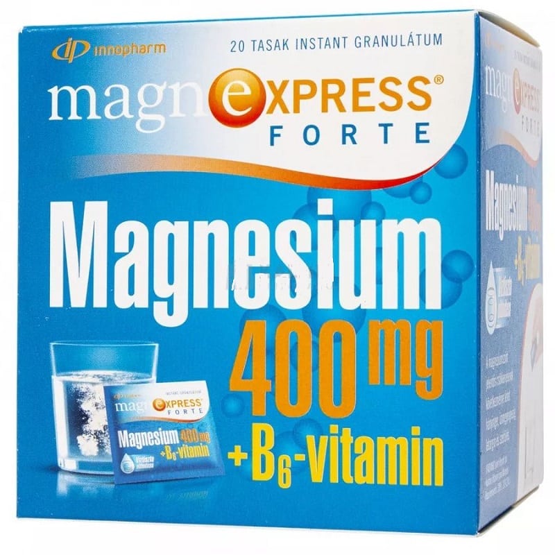 InnoPharm Magnexpress Forte 400g granulátum - 20db 1 InnoPharm Magnexpress Forte 400g granulátum - 20db