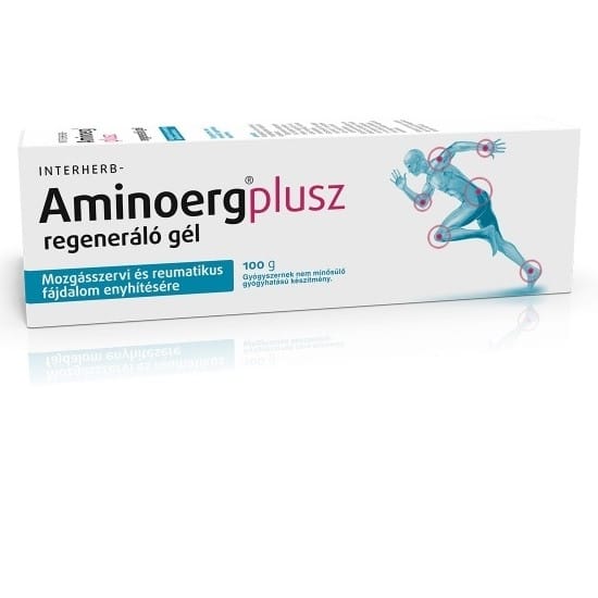 Interherb Aminoerg Plusz regeneráló gél - 100g 1 Interherb Aminoerg Plusz regeneráló gél - 100g