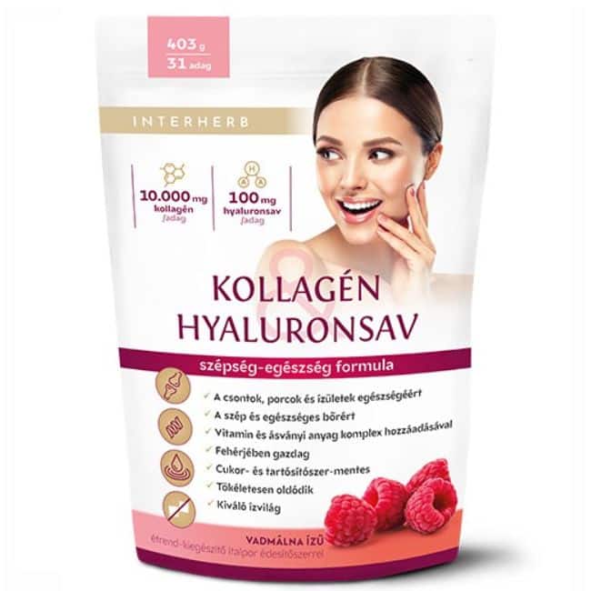 Interherb Kollagén vadmálna ízű italpor - 400g 1 Interherb Kollagén vadmálna ízű italpor - 400g