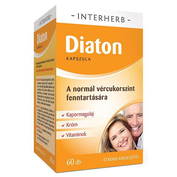 Interherb Diaton kapszula - 60db 1 Interherb Diaton kapszula – 60db
