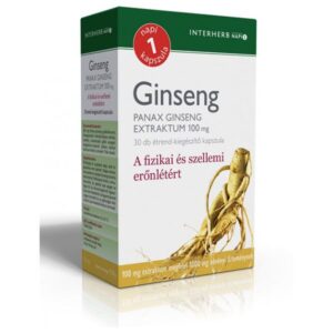 Interherb Napi 1 Ginseng Panax Extraktum kapszula – 30db