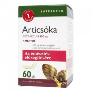 Interherb Napi 1 Articsóka extraktum kapszula - 60db
