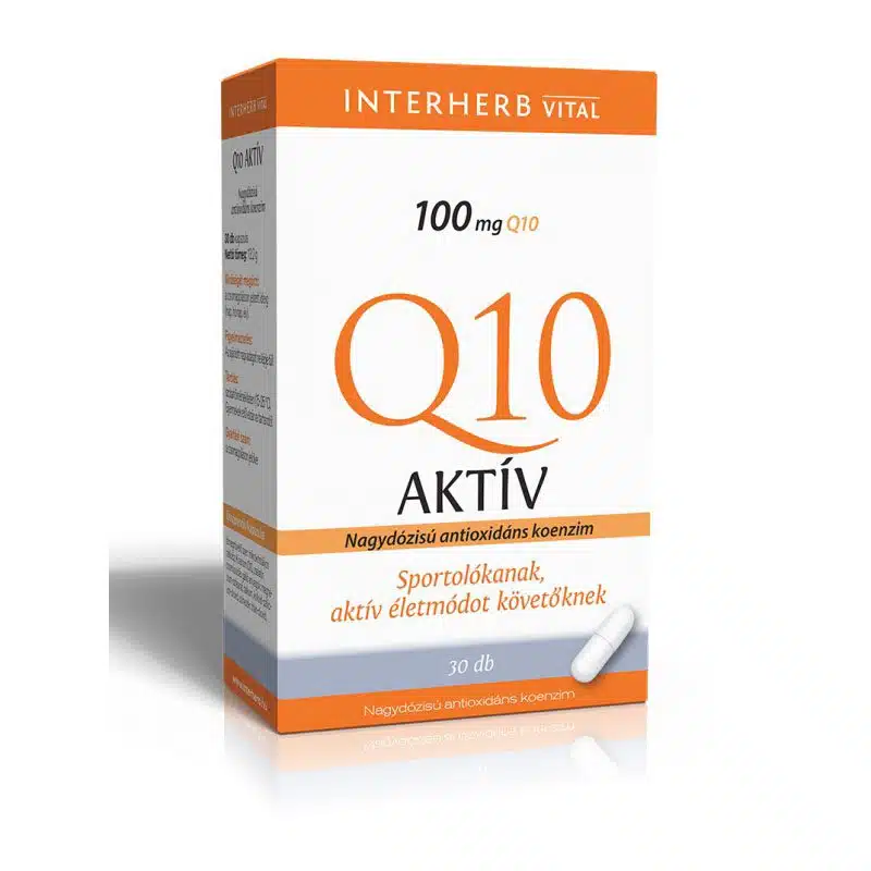 Interherb Q10 aktív kapszula - 30db 1 Interherb Q10 aktív kapszula – 30db