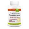 Interherb XXL C+D C-vitamin 1000mg+D3-vitamin 2000NE Retard tabletta - 90db