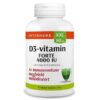 Interherb XXL D3-vitamin 4000 IU lágyzselatin kapszula - 90db