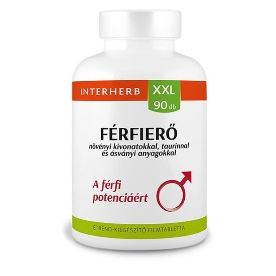 Interherb XXL Férfierő tabletta - 90db 1 Interherb XXL Férfierő filmtabletta - 90db
