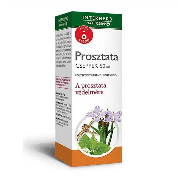 Interherb Napi Csepp Prosztata Cseppek - 50ml 1 Interherb Napi csepp Prosztata cseppek – 50ml