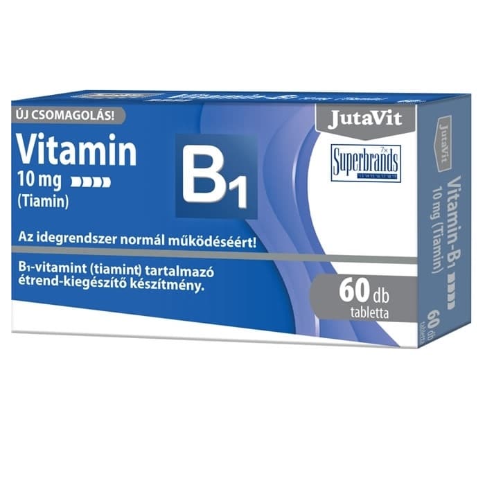 JutaVit B1-vitamin tabletta - 60db 1 JutaVit B1-vitamin tabletta - 60db