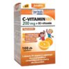 JutaVit Kid C+D+csipkebogyó kivonat narancs ízű rágótabletta – 100db