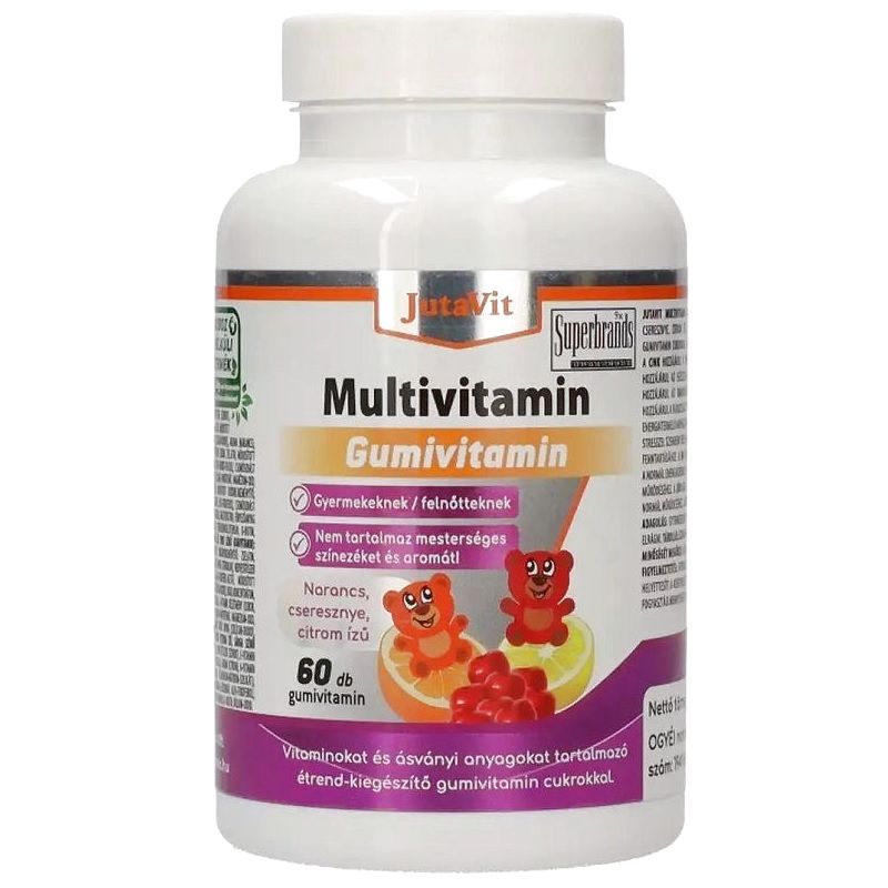JutaVit Multivitamin Gumivitamin - 60db 1 JutaVit Multivitamin Gumivitamin - 60db