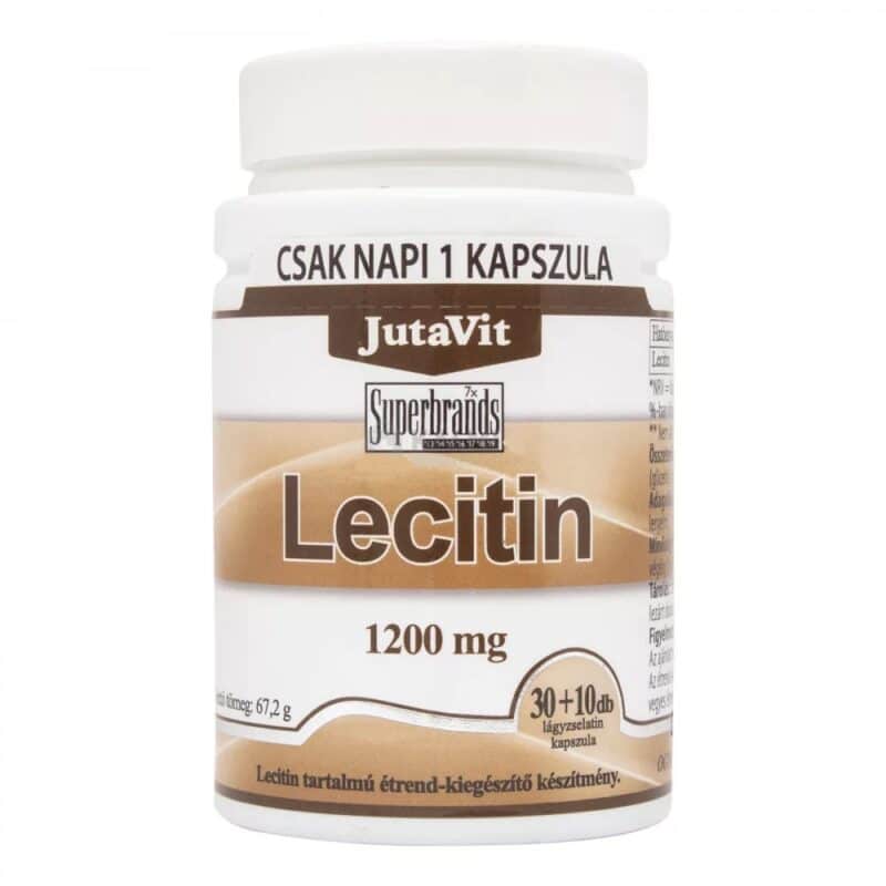 Jutavit Lecitin kapszula - 30+10db 1 Jutavit Lecitin kapszula - 30+10db