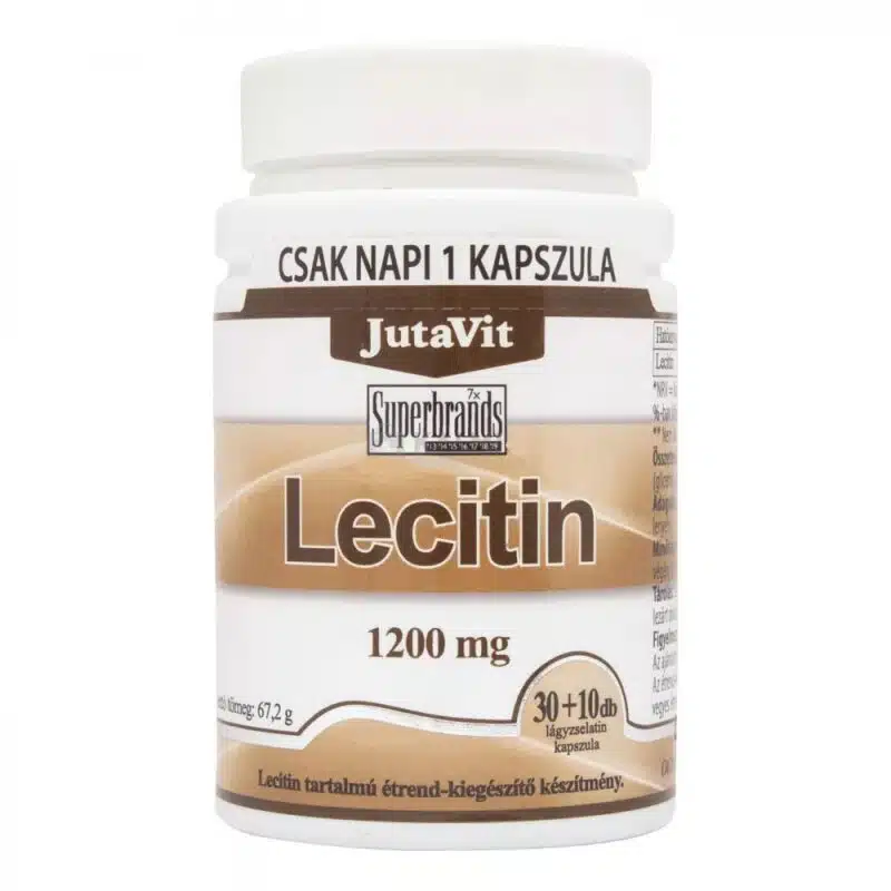 Jutavit Lecitin kapszula - 30+10db 1 Jutavit Lecitin kapszula - 30+10db