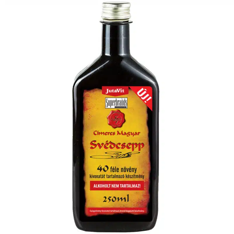 JutaVit Svédcsepp 40 füves - 500ml 1 Jutavit svédcsepp 40 füves - 500ml