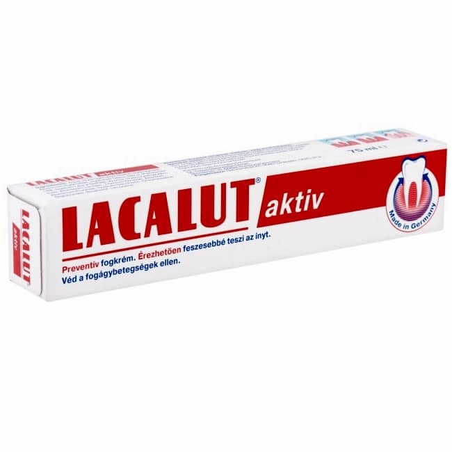 Lacalut Aktív Preventív fogkrém - 75ml 1 Lacalut Aktív Preventív fogkrém - 75ml