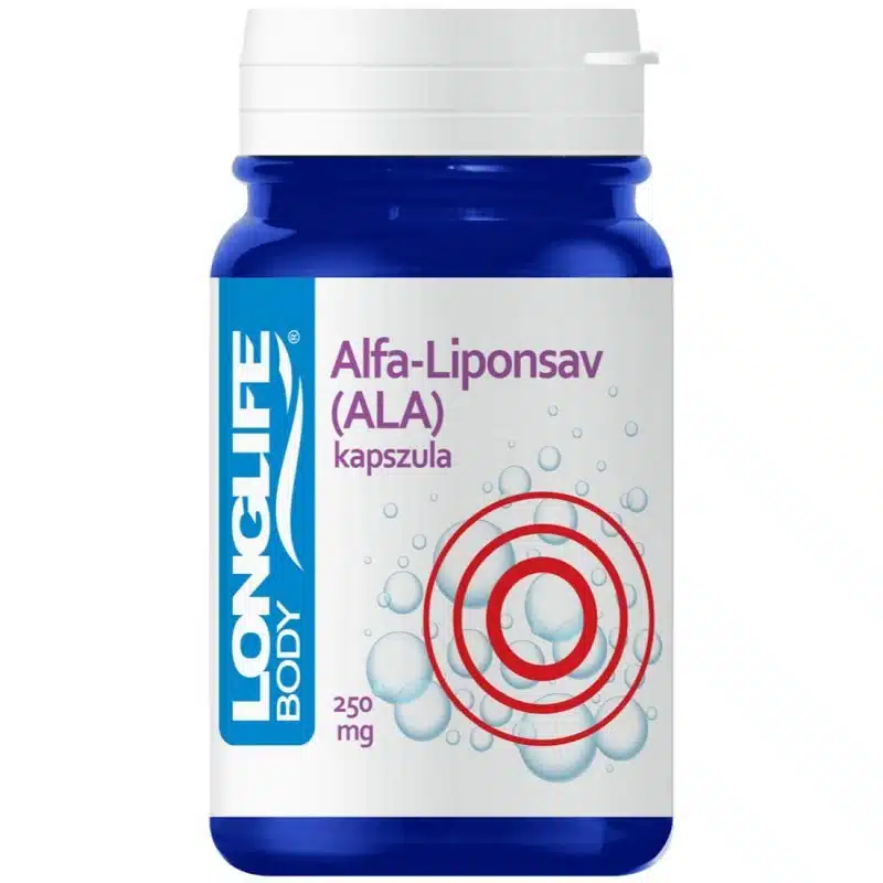 Longlife Alfa-Liponsav kapszula - 60db 1 Longlife Alfa-Liponsav kapszula - 60db