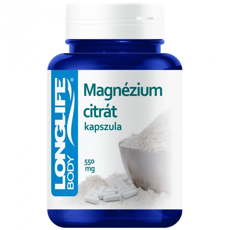 Longlife Magnézium Citrát kapszula - 90db 1 Longlife Magnézium Citrát kapszula - 90db