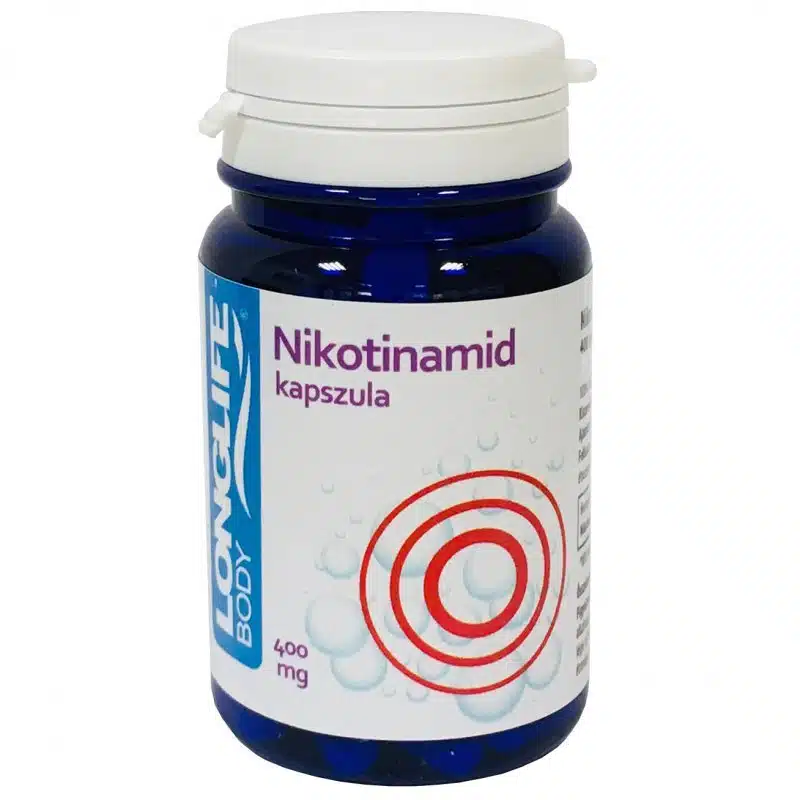 Longlife Nikotinamid B3-vitamin kapszula - 60db 1 Longlife Nikotinamid B3-vitamin kapszula - 60db
