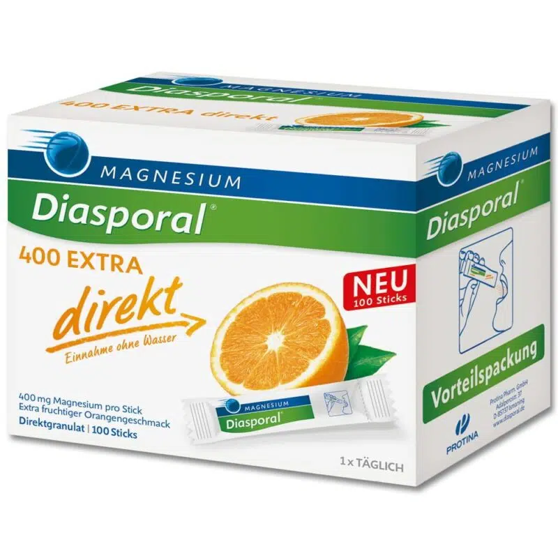 Magnesium Diasporal 400 Extra Direkt granulátum - 100 tasak 1 Magnesium Diasporal 400 Extra Direkt granulátum - 100 tasak