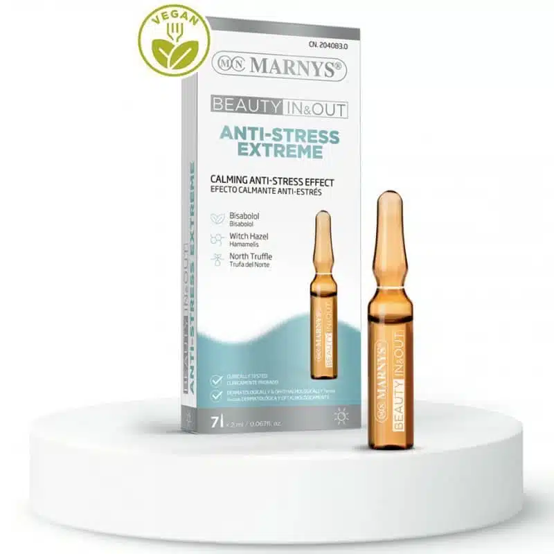 Marnys Anti-Stress Extreme Bőrnyugtató és bőrvédő hatású ampulla érzékeny bőrre - 7x2ml 1 Marnys Anti-Stress Extreme Bőrnyugtató és bőrvédő hatású ampulla érzékeny bőrre - 7x2ml