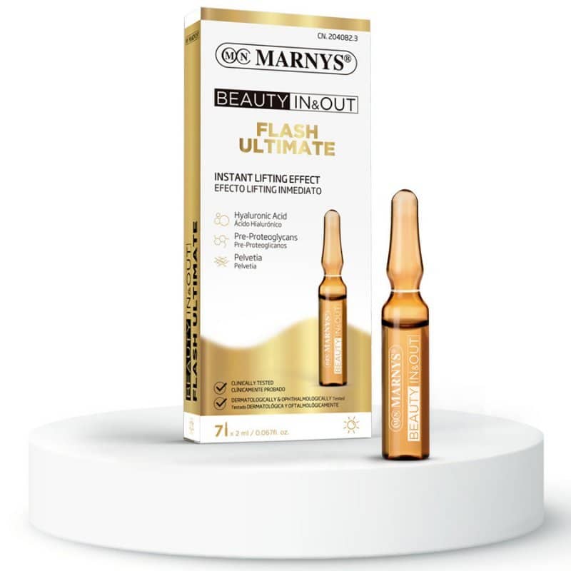 Marnys Flash Ultimate Intenzív feszesítő és bőrápoló ampulla - 7x2ml 1 Marnys Flash Ultimate Intenzív feszesítő és bőrápoló ampulla - 7x2ml